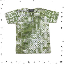 Load image into Gallery viewer, FARUQ boys batik shirt in green
