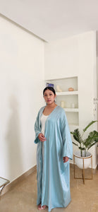 AMEERA outer abaya in blue