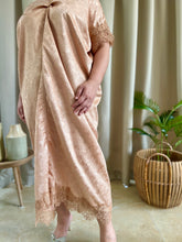 Load image into Gallery viewer, KHAYLA satin kaftan in gold
