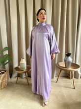 Load image into Gallery viewer, AMINA abaya in lilac